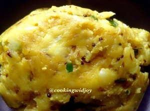 Potato filling of Masala Dosa